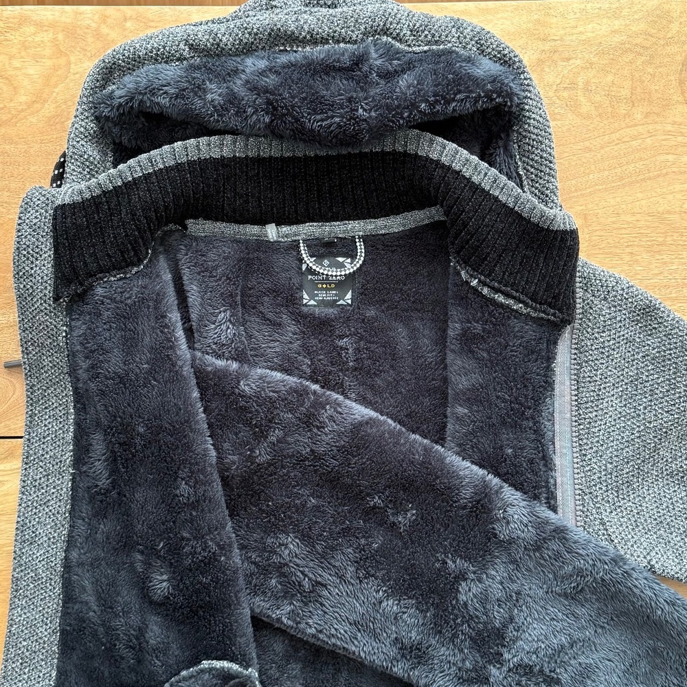 Point Zero | S | Zip-Up Sweater Hoodie - Picture 5 of 13